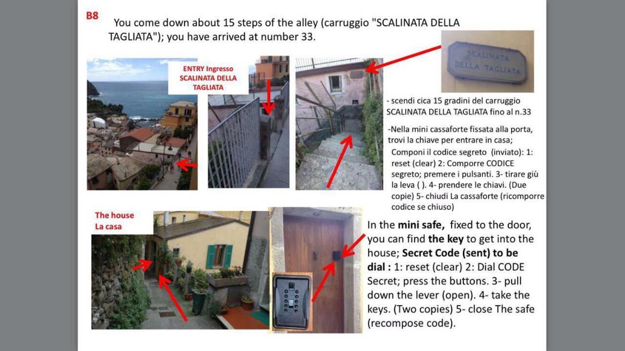 Appartamento Chic Riomaggiore 5 Terre Eksteriør billede